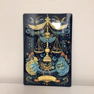 horoscope metal tin Sign, Libra, horoscope Wall Art